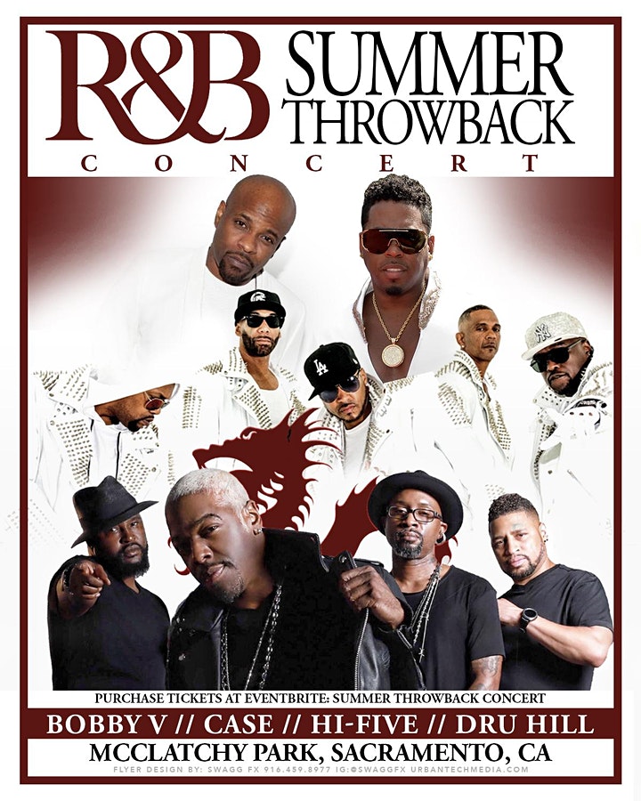 RnB Summer Throwback at McClatchy Park (all artists)
