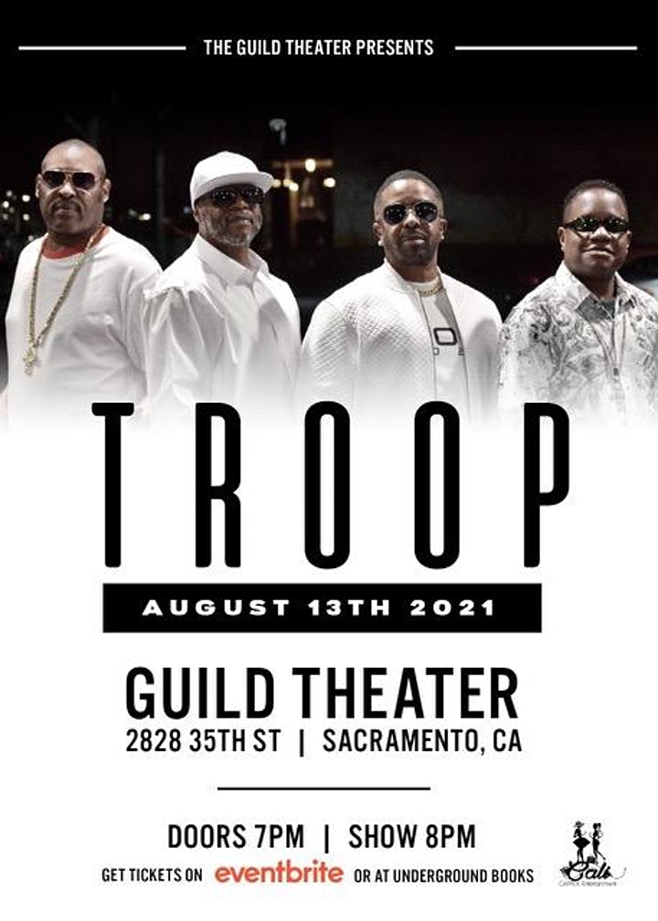 Troop live at the Guild Theater